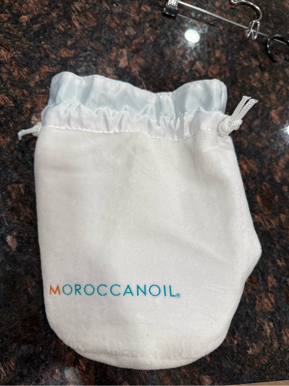 Moroccan Oil Drawstring Bag